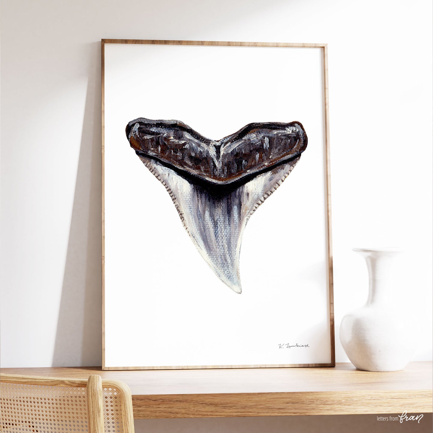Bull Shark Tooth - Print