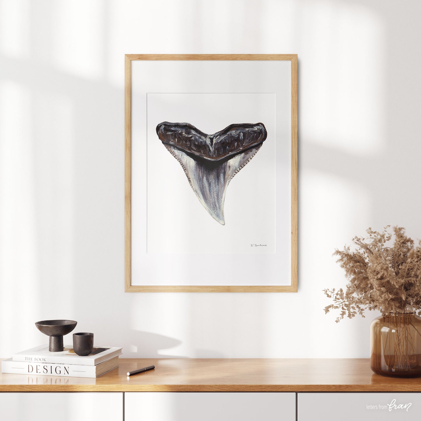 Bull Shark Tooth - Print
