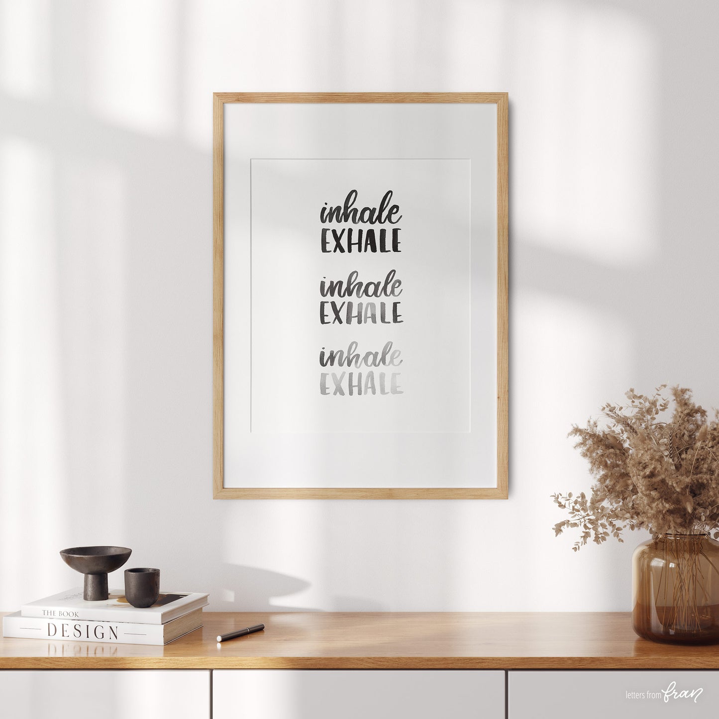Inhale Exhale - Print