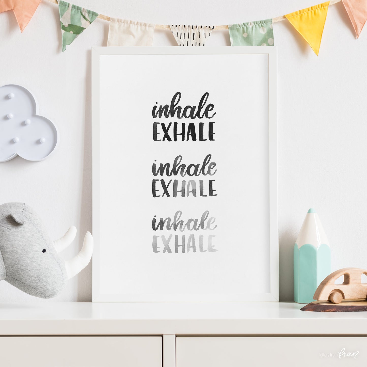 Inhale Exhale - Print