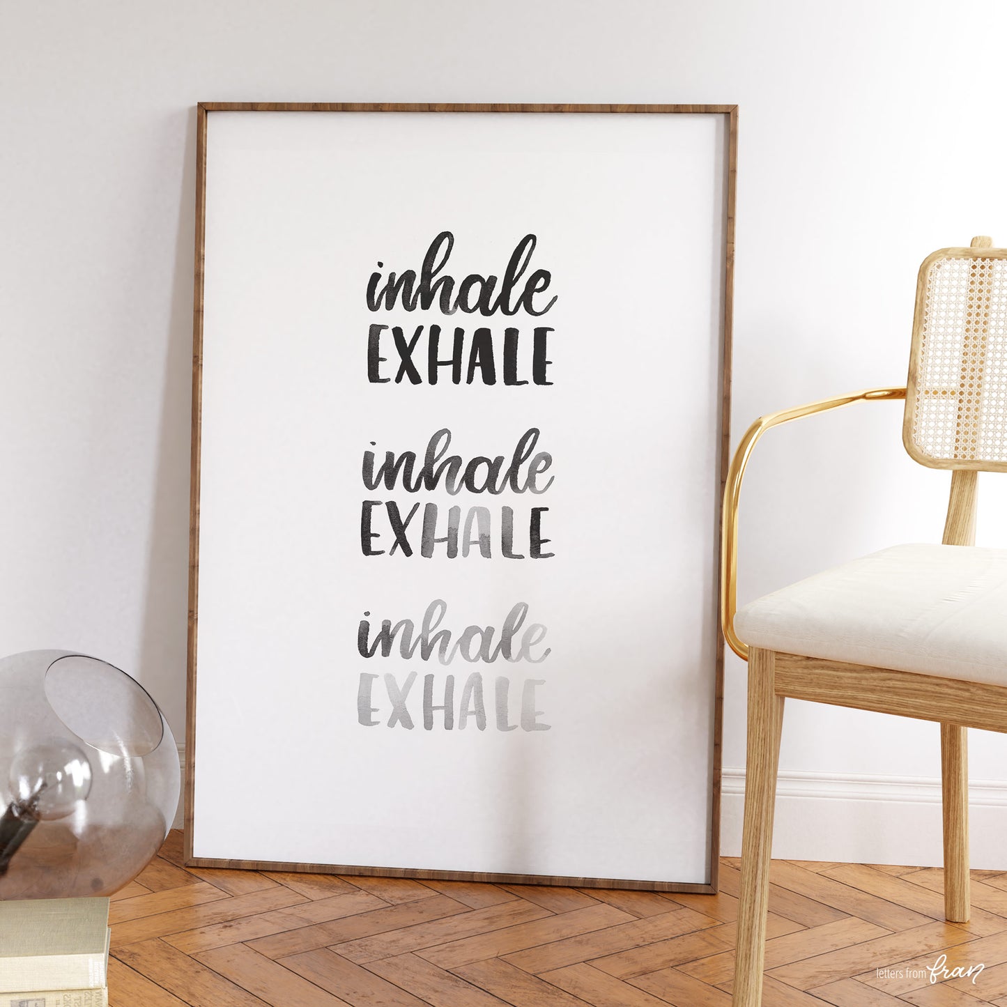 Inhale Exhale - Print