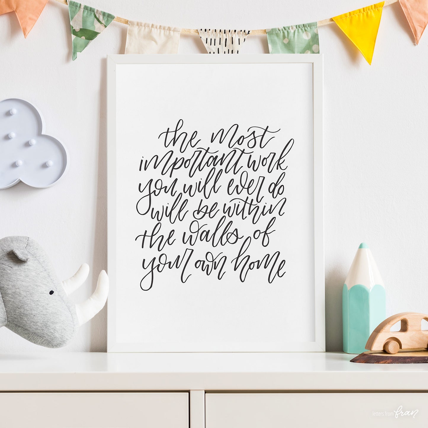 The most important work (Script) - Print