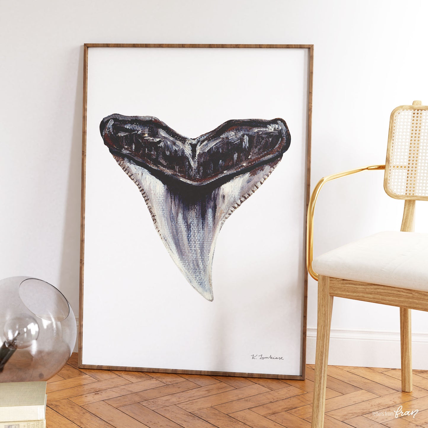 Bull Shark Tooth - Print