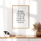 The most important work (Watercolor) - Print