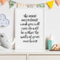 The most important work (Watercolor) - Print