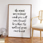 The most important work (Watercolor) - Print